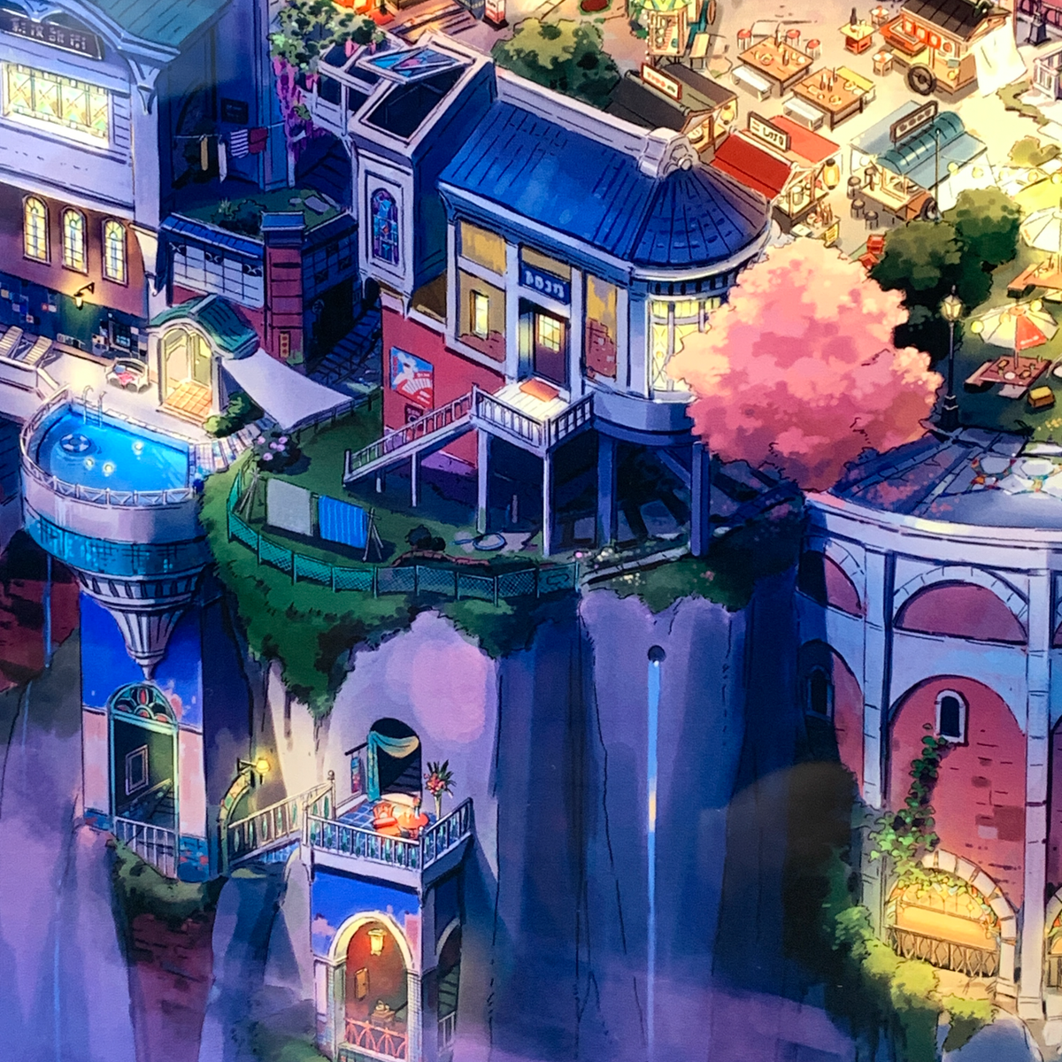L_art / Irohari Machi Yoru No Fuukei by Yuuri