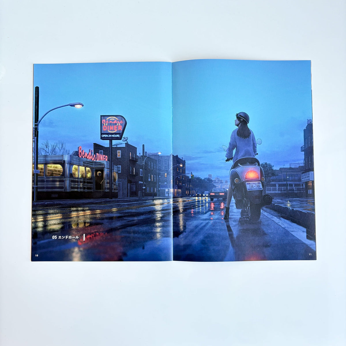Zine / File folder set by Tamaki