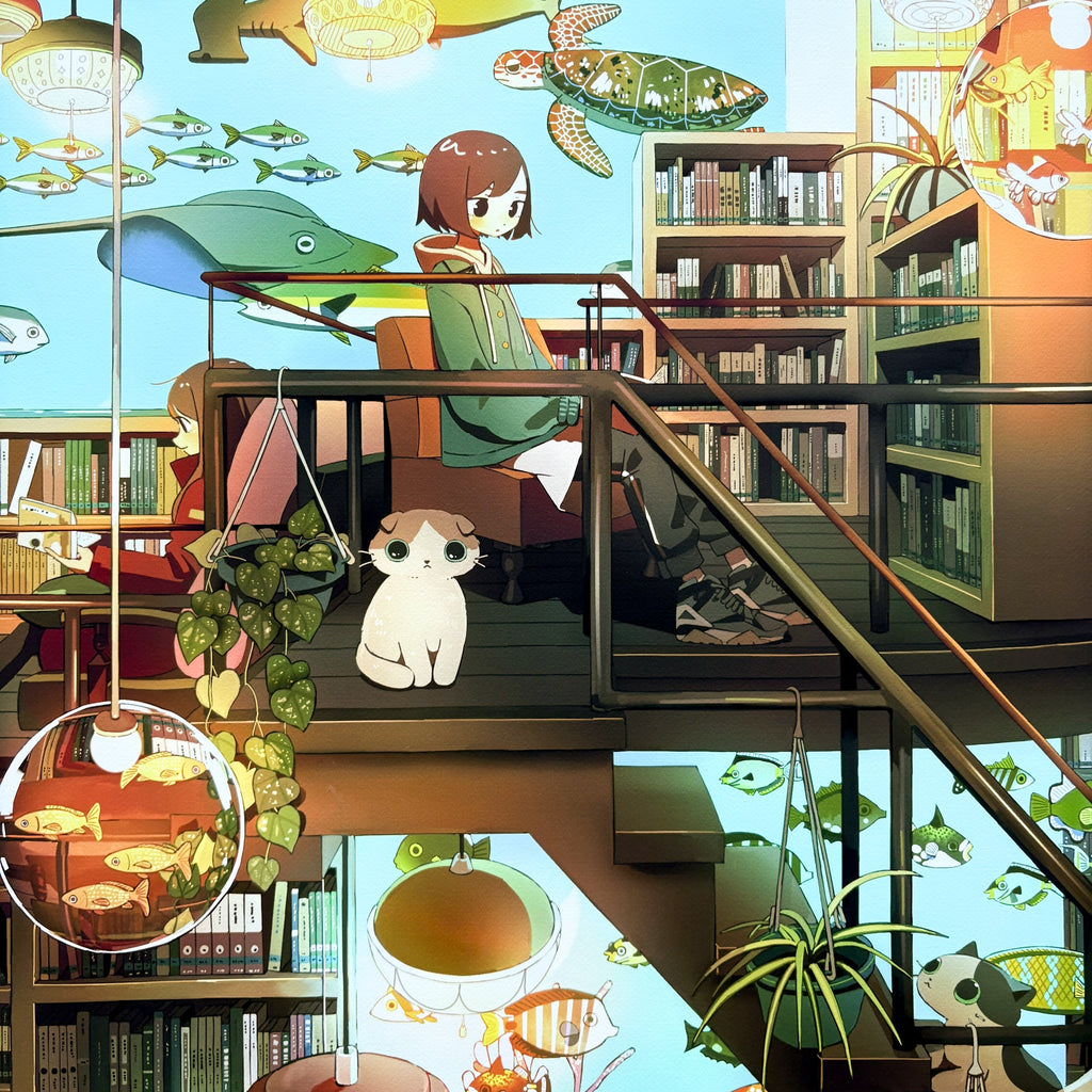 XL_art / Tosho suizokukan by TAO