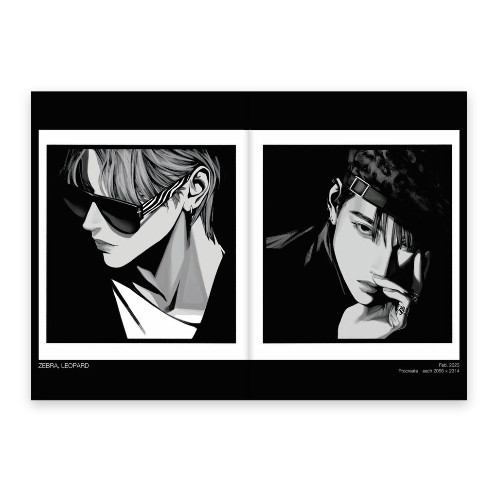 BONJI, BONJI ARTWORKS CONTRAST – inside pages
