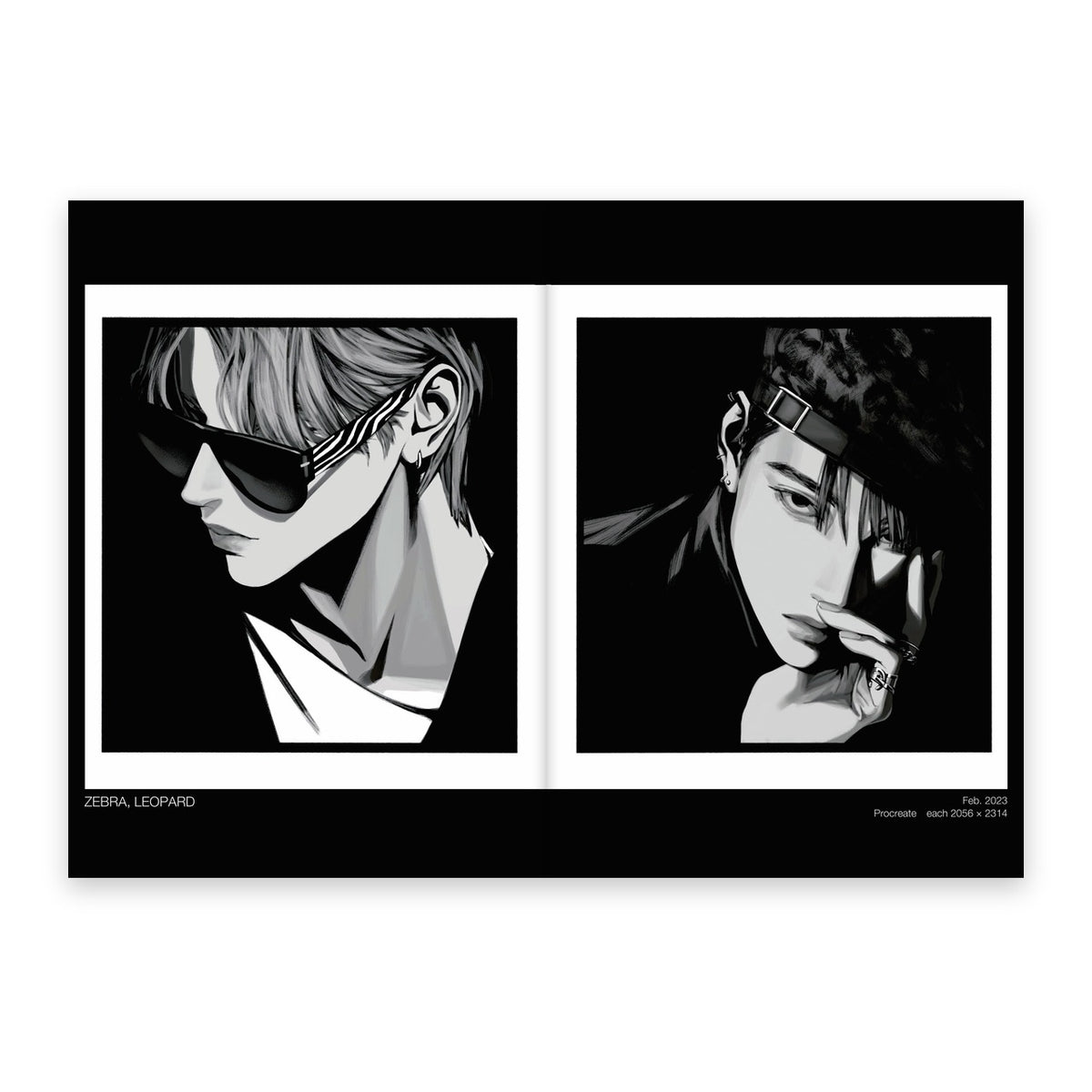 BONJI, BONJI ARTWORKS CONTRAST – inside pages