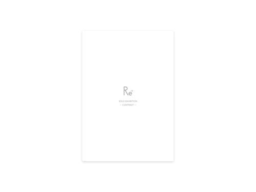 Rido solo exhibition - CONTRAST - by Rido