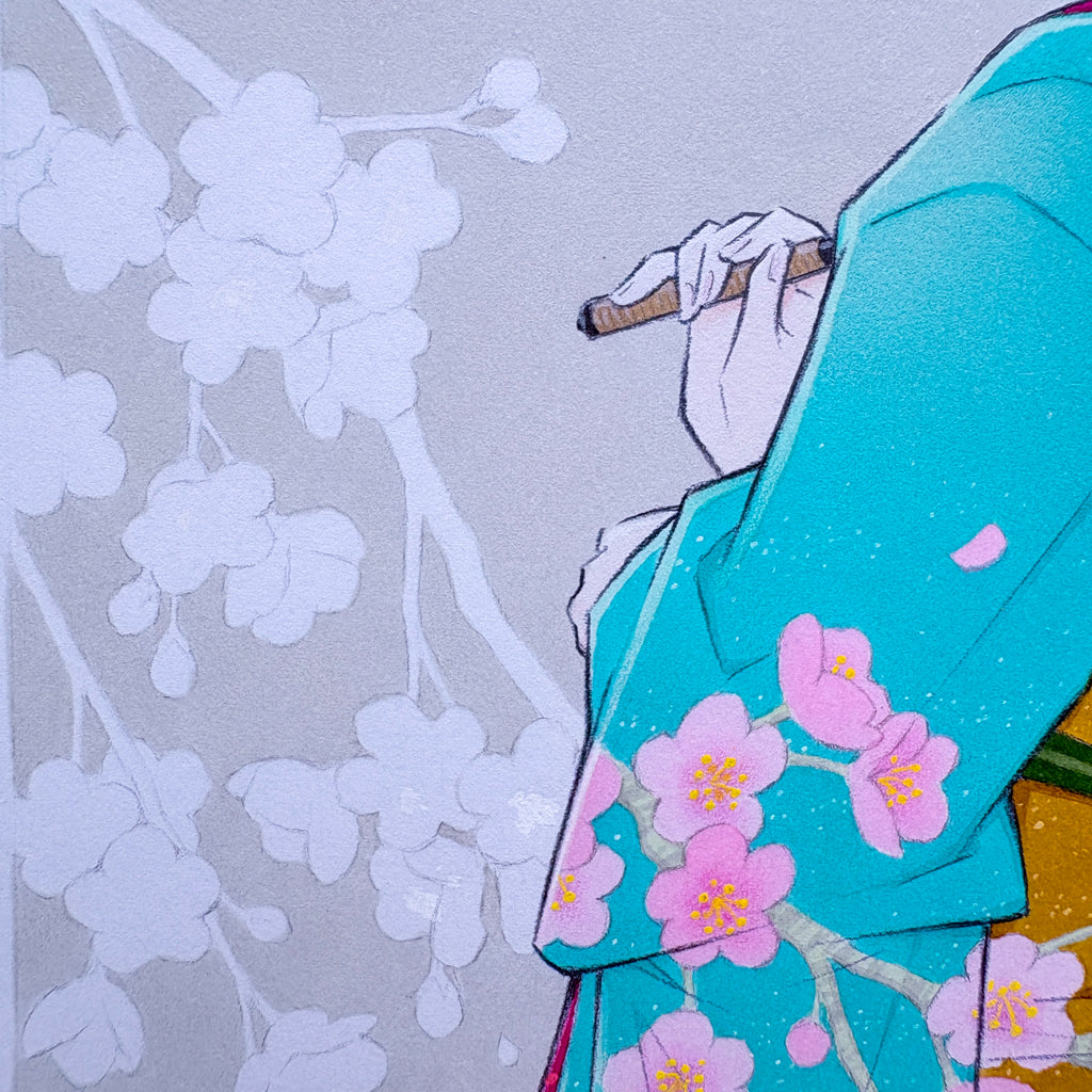 Eisaku Kubonouchi, Maiko, detail