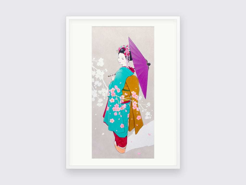 Eisaku Kubonouchi, Maiko, framed