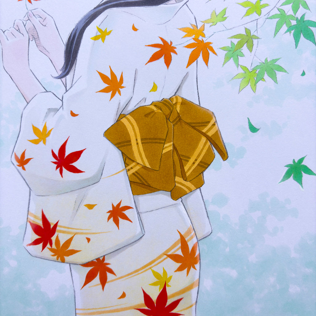 Eisaku Kubonouchi, Momiji 1, detail