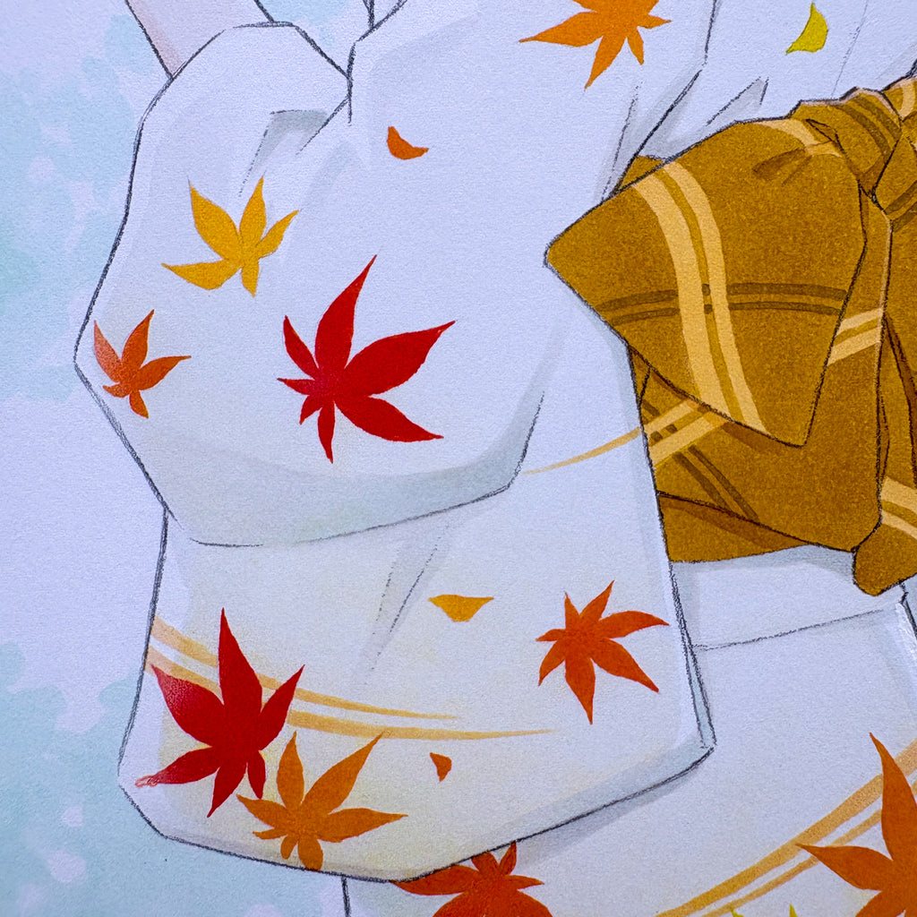 Eisaku Kubonouchi, Momiji 1, detail