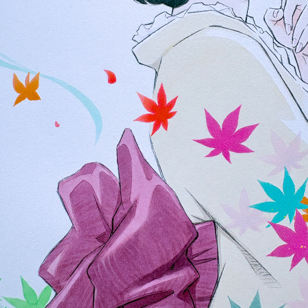 Eisaku Kubonouchi, Momiji 2, detail