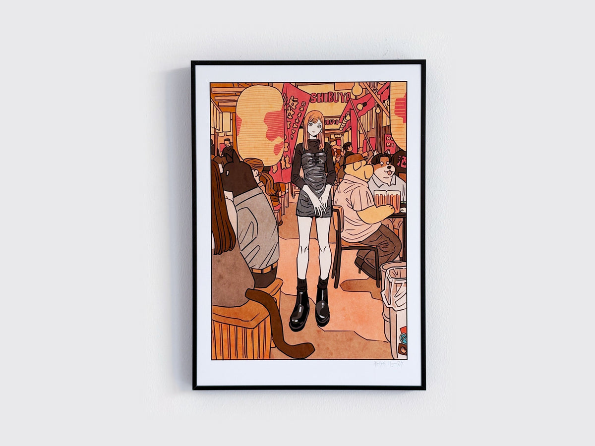 Ryosuke Takeuchi, Shibuya 01 – framed