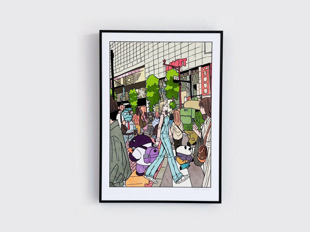 Ryosuke Takeuchi, Shibuya 02 – framed