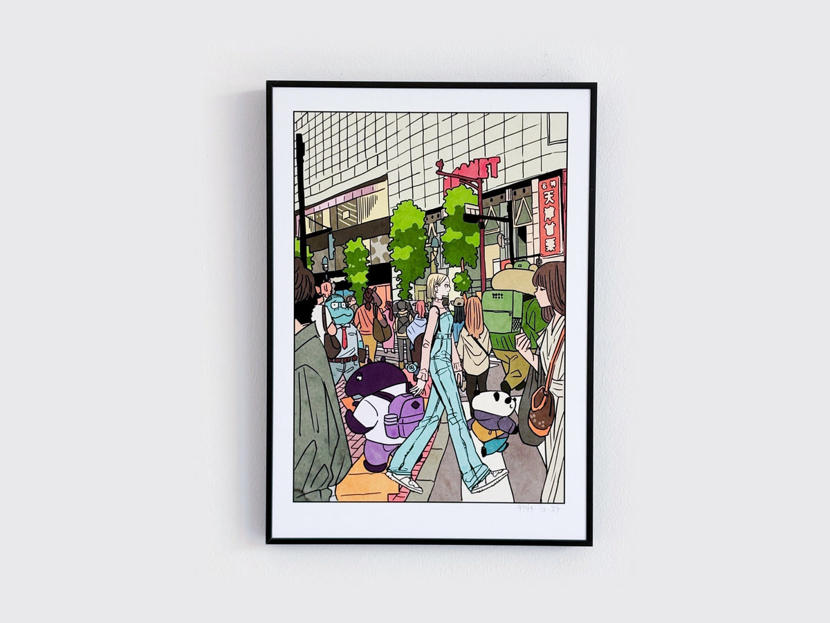 Ryosuke Takeuchi, Shibuya 02 – framed