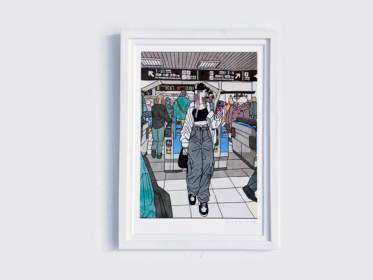 Ryosuke Takeuchi, Shibuya 06 – framed