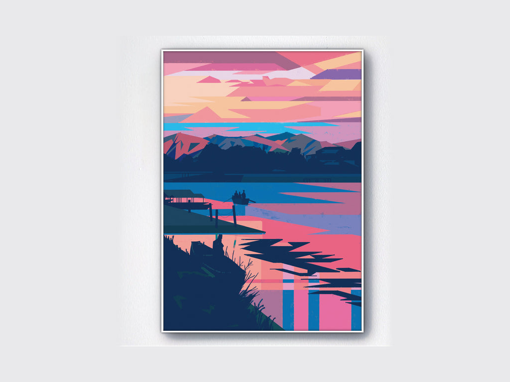 Sakutaro Nakatsuji, Fune – framed