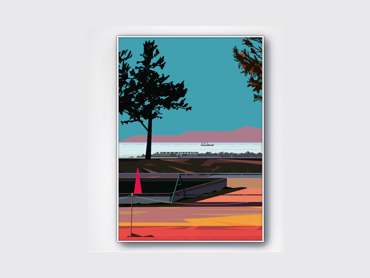 Sakutaro Nakatsuji, Traffic cone – framed