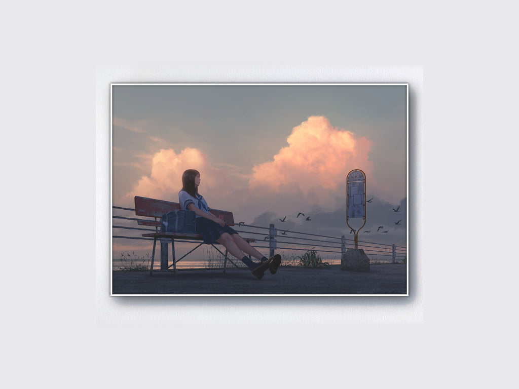 Tamaki, No title – framed