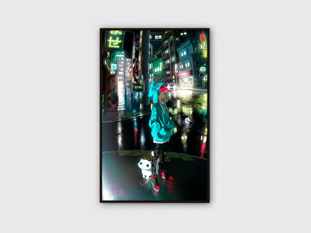 TAO, Iro ga masu yoru – framed