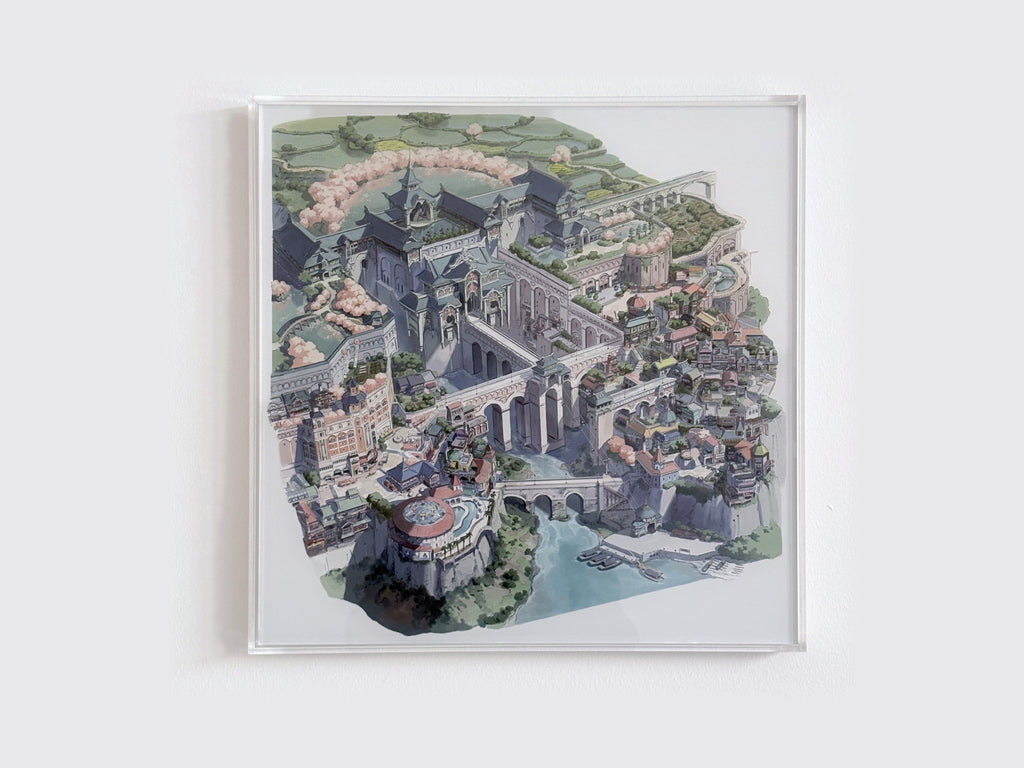 Yuuri, Irohari Machi Zenkei – framed