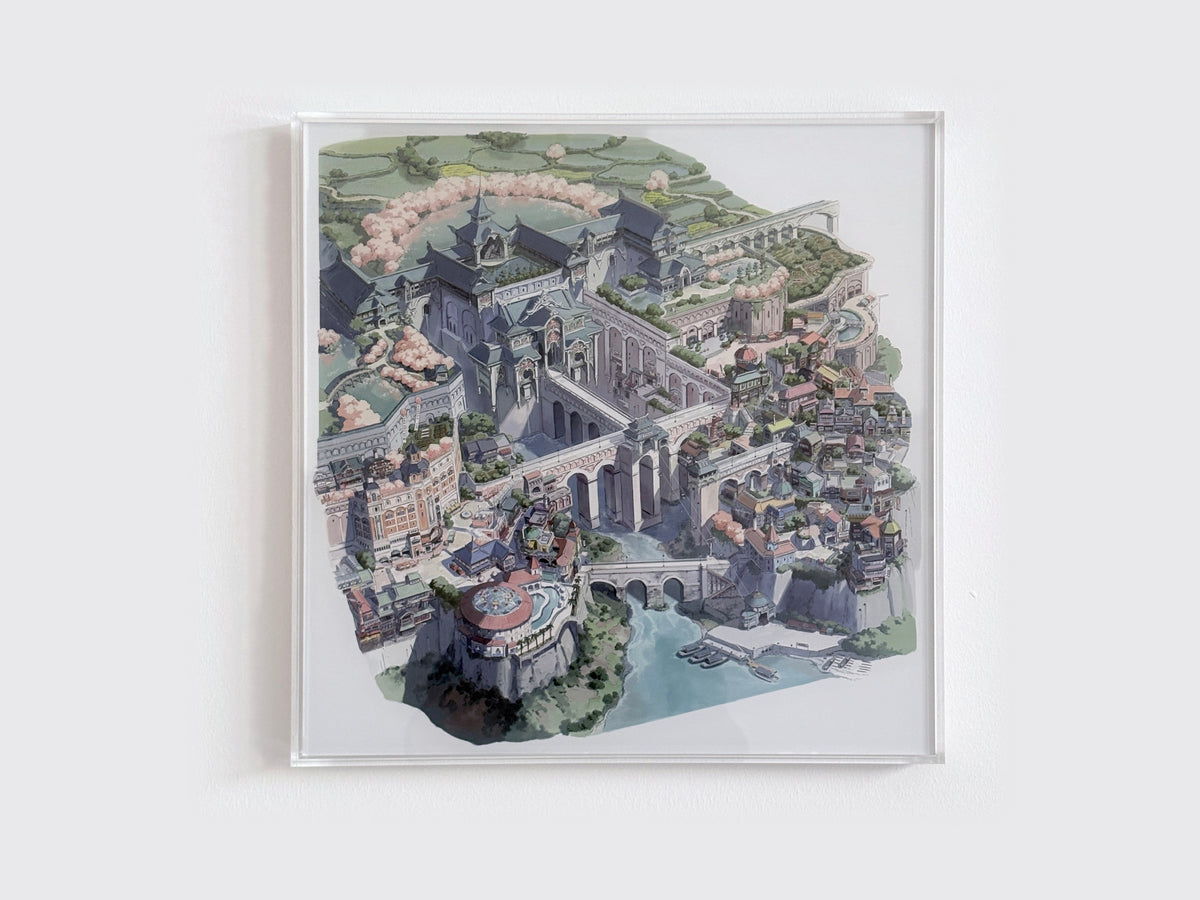 Yuuri, Irohari Machi Zenkei – framed